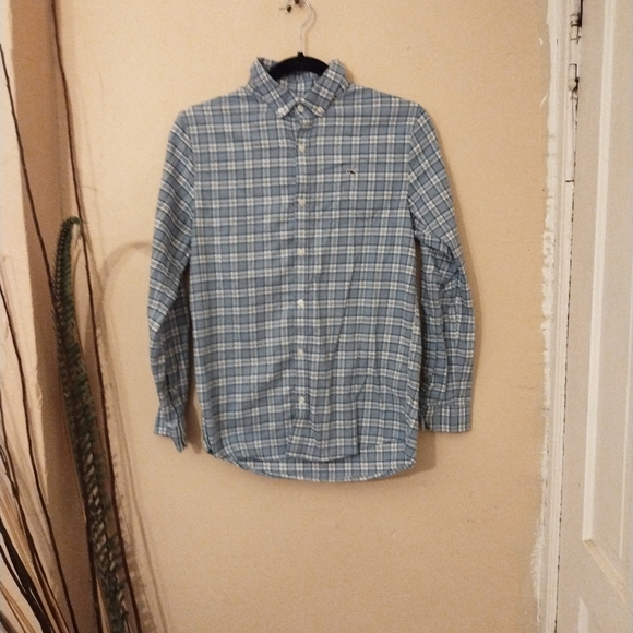 Vineyard Vines men's long sleeve plaid button up shirt size Large - Picture 1 of 11
